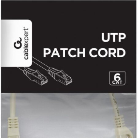 PP6U-0.25M Gembird Mrezni kabl, CAT6 UTP Patch cord 0.25m grey