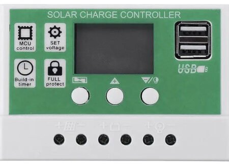 SOL-CONTROL30AG GMB PV solarni regulator punjenja 30A/20A/10A 12V/24V automatski podesivi PWM LCD