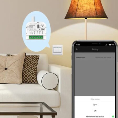 SMART-1GANG Tuya Wifi DIY Self-locking daljinski upravljac Smart Switch relejni modul DC 5V/7-32V AC