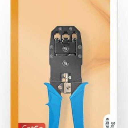 CCGB89510BU Klesta za krimpovanje CAT5, CAT5e, CAT6, CAT6a, RJ10, RJ11, RJ45, Secenje + skidanje