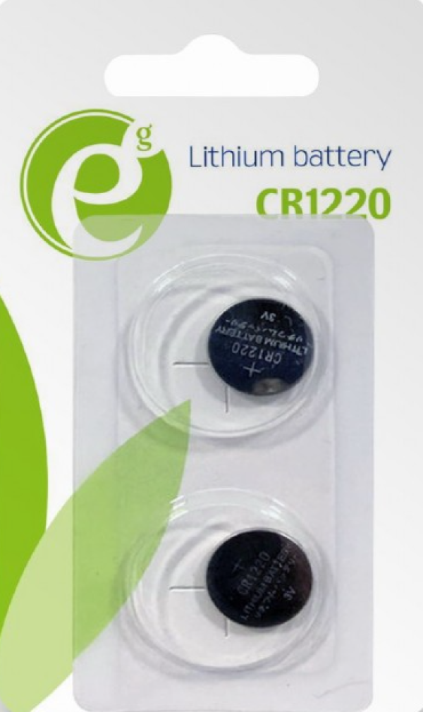 EG-BA-CR1220-01 ENERGENIE CR1220 Lithium button cell battery 3V PAK2 - Slika 3