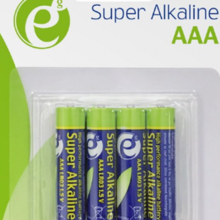 EG-BA-AAA4-01 ENERGENIE AAA Alkalne baterije LR03 PAK4 CK