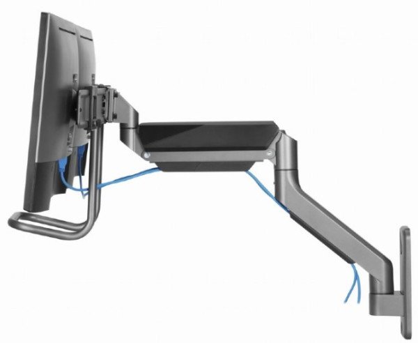 MA-WA2-02 Gembird Podesivi dupli zidni drzac za monitor,tilt, 17-32 max.2x8kg - Slika 2