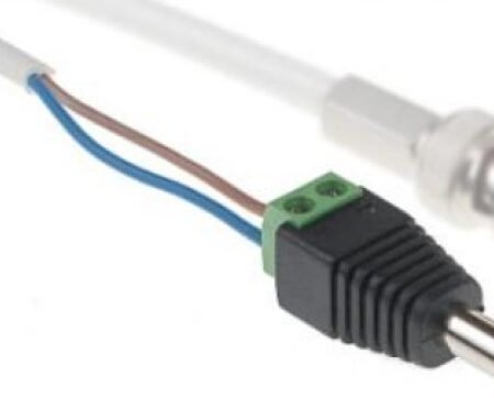 CON-DCM-02 Gembird muski DC konektor 5.5x2.1 na sraf za video nadzor (cena za1kom, pakovanje 10kom)