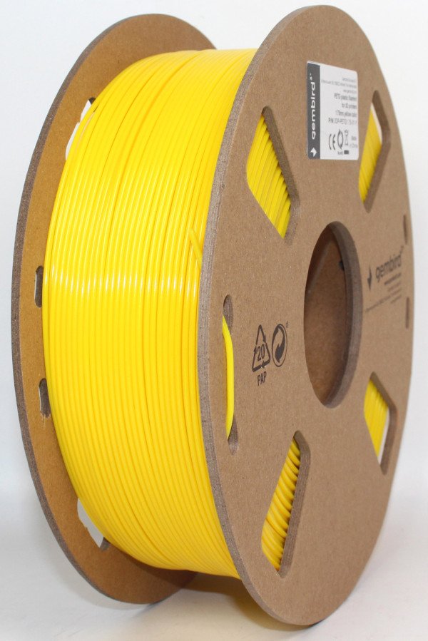 3DP-PETG1.75-01-Y PETG Filament za 3D stampac 1.75mm, kotur 1KG Yelow - Slika 4