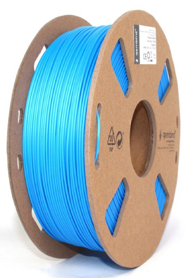 3DP-PLA+1.75-02-B PLA-PLUS Filament za 3D stampac 1,75mm kotur 1KG Blue (jaci od standardnog PLA) - Slika 4