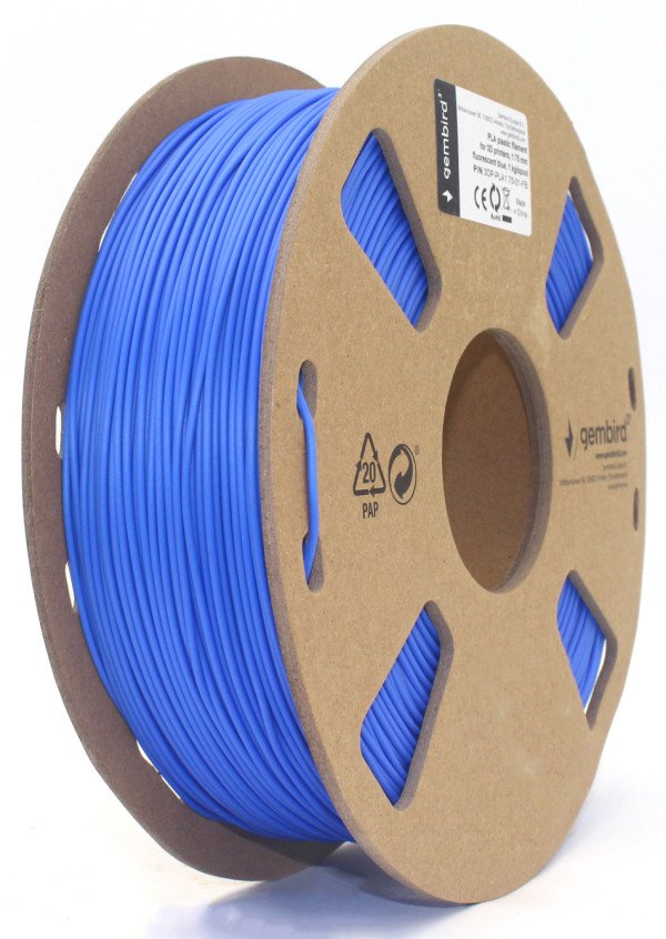 3DP-PLA1.75-01-FB PLA Filament za 3D stampac 1.75mm, kotur 1KG plamen sjajan Blue - Slika 4