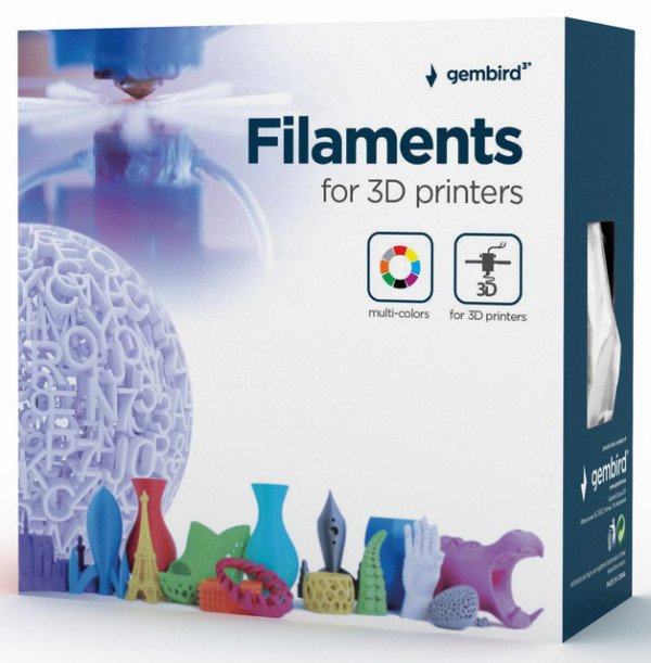 3DP-PLA-01-MTSG Mat PLA Filament za 3D stampac 1.75mm, kotur 1KG, Slate grey - Slika 2