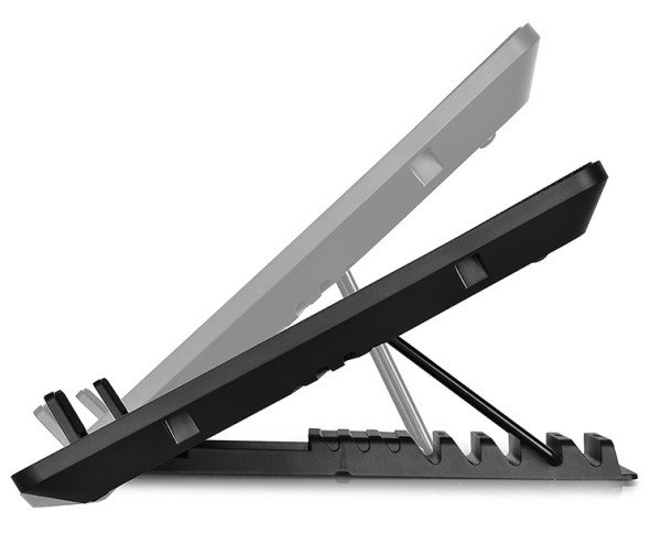 DeepCool U PAL Hladnjak za laptop 15.6 2x140mm.Fan 1000rpm 92CFM 26dB 390x280x27mm USB3.0 (postolje - Slika 3