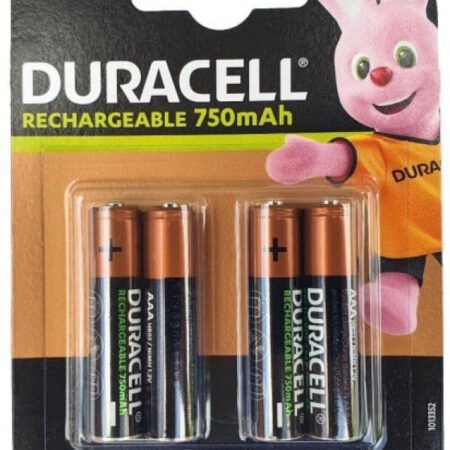 Duracell 750mAh AAA R3 MN2400, PAK4 CK,punjive NiMH baterije (rechargeable Duralock StayCharged 3g)