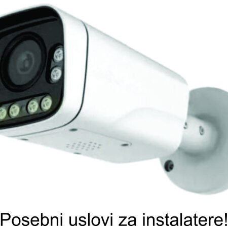 CAM-IP5MP-HAB75A GMB kamera 5mp Motor Zoom 2.8-12mm-F1.6 P6Slite, Dual LED, Full color POE MIC, 50m