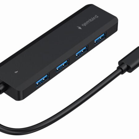 UHB-CM-U3P4P-01 Gembird 4-port USB 3.1 (Gen 1) Type-C HUB (alt. UHB-U3P4-05)
