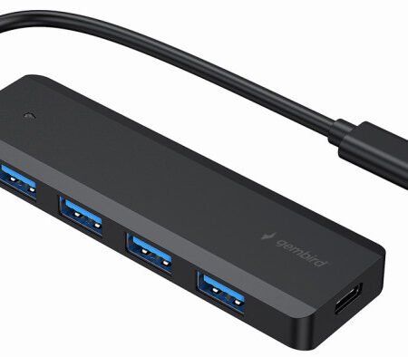 UHB-CM-U3P4P-01 Gembird 4-port USB 3.1 (Gen 1) Type-C HUB (alt. UHB-U3P4-05)
