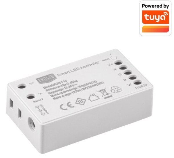 Wi-Fi smart LED kontroler RGBW 192W KON-T16/N - Slika 3