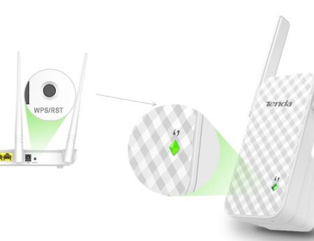Tenda A9 WiFi ripiter/ruter 300Mbps Repeater Mode Client+AP white (Alt:WNP-RP300-03 )