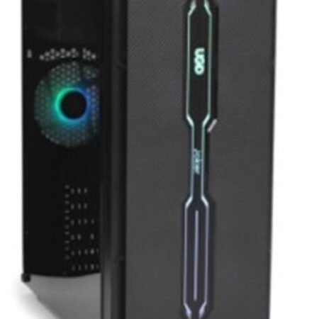 Kuciste Joker K27 ATX, providna stranica, ugradjen 1x RGB kuler, crno