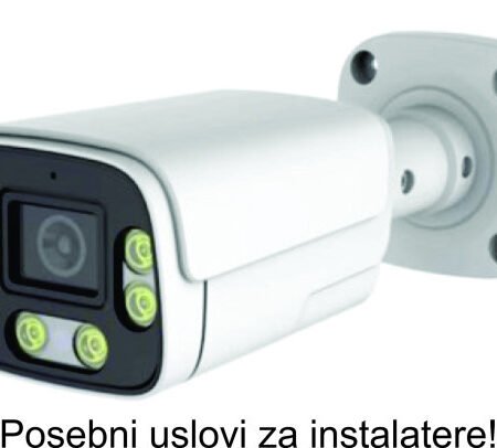 CAM-IP5MP-HAQ60D GMB kamera 5mp APP P6SLite 3.6mm-F1.4 POE, IP66 DuaL LED 6xIR+6xFull Color, MIC,25m