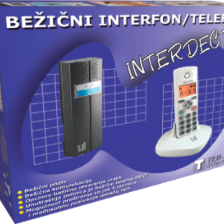 Teh-tel Bežièni interfon sa telefonom  INTERDECT (CL-3622)