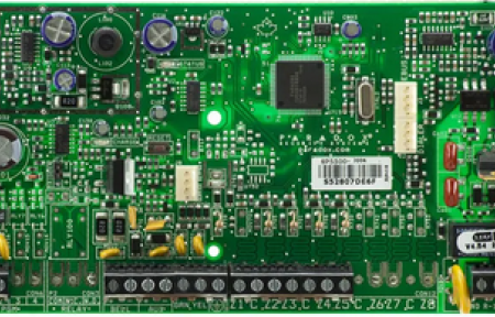 Paradox Alarm SP5500+, Alarmna centrala PCB