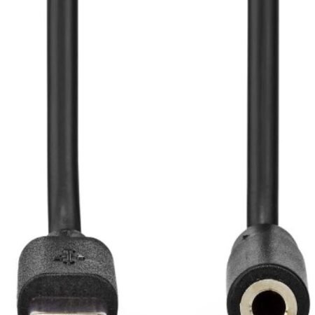 CCGL65960BK10 Adapterski kabl sa USB-C  muski na 3,5mm zenskii sa 4-pina, 1m