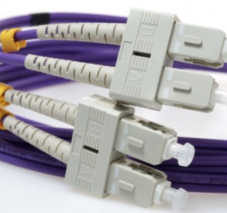FO SC/UPC - SC/UPC MM 3M OM4 DX Purple