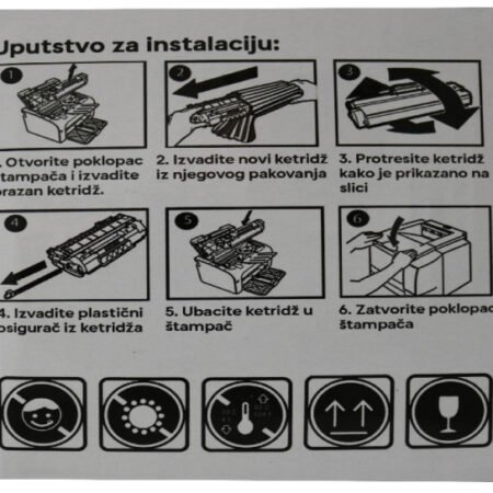 Toner Gembird W1106XL, 106A 107/135 zam. kaseta za HP Veci kapacitet 5k (sa cipom)