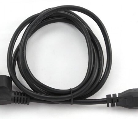 PC-186-ML12-1M Gembird Detelina C5 napojni kabl za notebook, VDE certifikat 1m