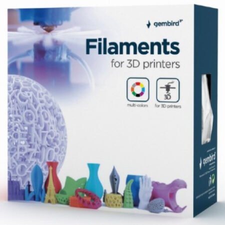 3DP-ABS1.75-01-S ABS Filament za 3D stampac 1.75mm, kotur1KG Silver