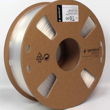 3DP-ABS1.75-01-TR ABS Filament za 3D stampac 1.75mm, kotur1KG Transparent