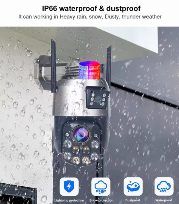 CAM-IP6MP-EP5-36X *ZOOM GMB kamera 6mpix microSD iCSee xmeye pro app Two-way PTZ ip66,2x3.6mm - Slika 3