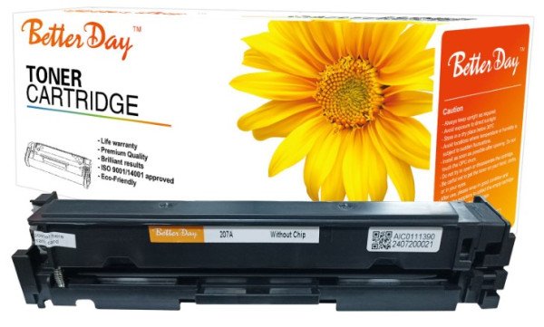 Toner BetterDay * 207A(W2212A) M255/M283 crg067 zam. kaseta za HP Yellow 1.6k (bez cipa) - Slika 3