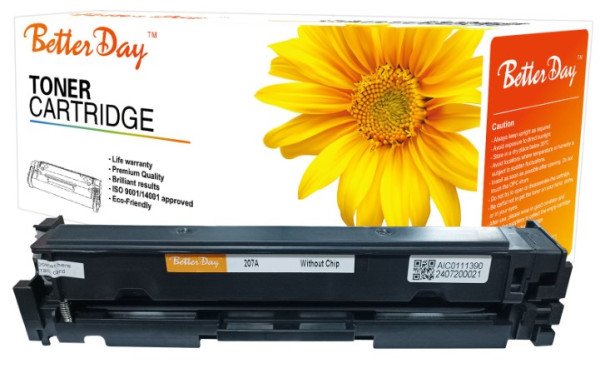 Toner BetterDay * 207A(W2211A) M255/M283 crg067 zam. kaseta za HP Cyan 1.6k (bez cipa) - Slika 2