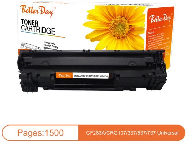 Toner BetterDay CF283A zam. kaseta za HP 1.5k - Slika 3