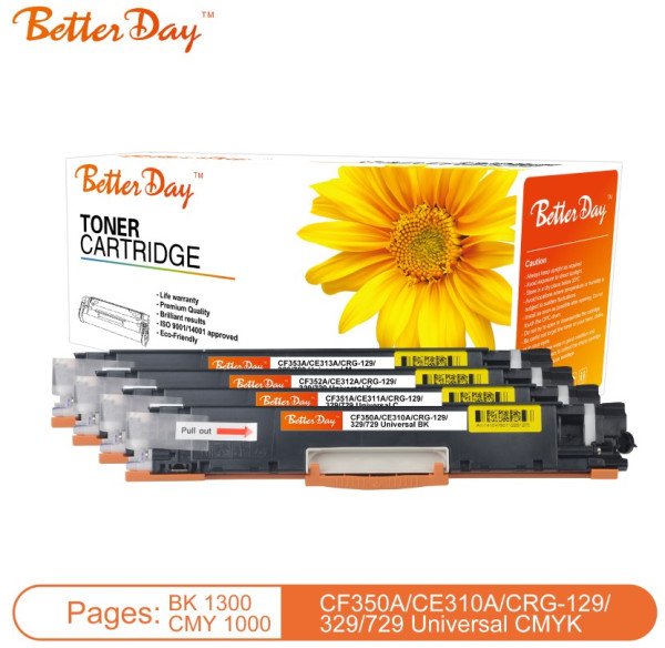 Toner BetterDay * CE310A/CF350A, CP1025/M175/M176/M177, zam. kaseta za HP Black 1.3k - Slika 2
