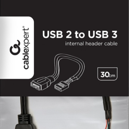 CC-U3U2-01 Gembird USB 2 to USB 3 interni kabl 9-pinski USB 2.0 na 19-pinski