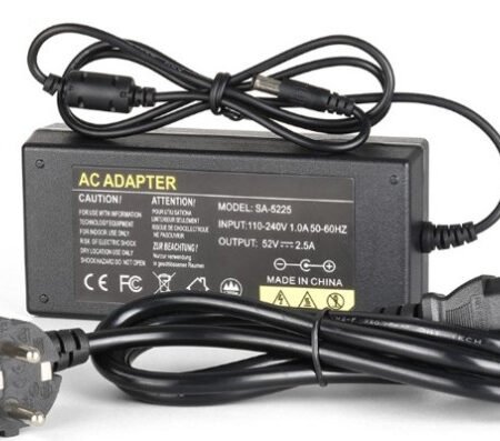 POE-INJ-5225 Gembird 52V/2.5A 130W POE injector od 5~52V, 8C, konektor 5.5x2.1mm