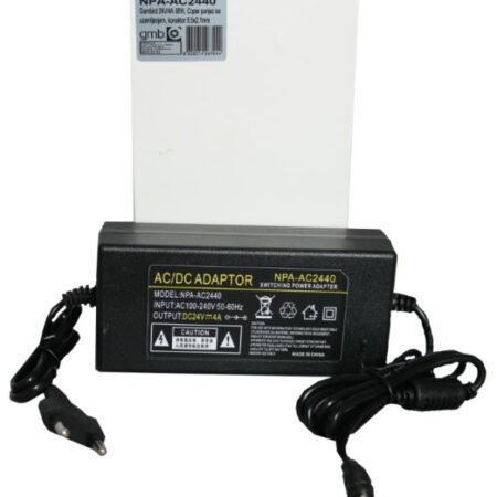 NPA-AC2440 Gembird 24V/4A 96W, Coper punjac sa uzemljenjem, konektor 5.5x2.1mm