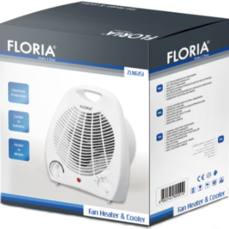 Zilan * ZLN6151 Grejalica sa ventilatorom, 2000W