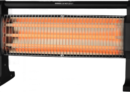 Zilan ZLN1084 BK Kvarcna grejalica sa 3 halogena grejaèa, 400W/800W/1200W