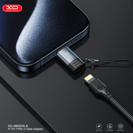 XO NB263A Adapter Lightning na Tip C