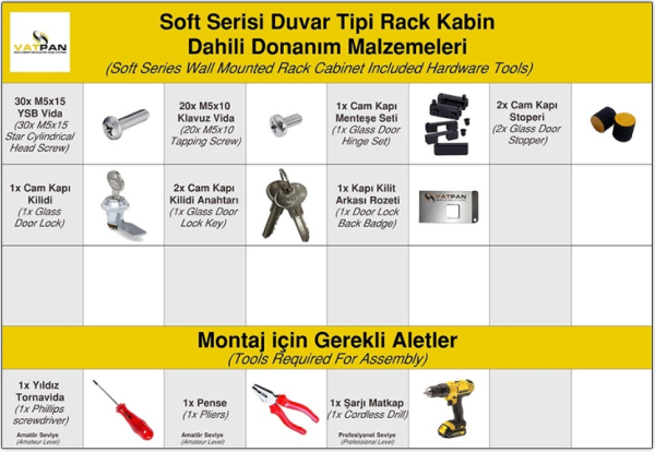Rack orman SH-7U, 7U 19” 400mm, BELI - Slika 2
