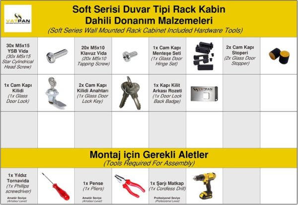 Rack orman SH-9U, 9U 19” 400mm, BELI - Slika 2