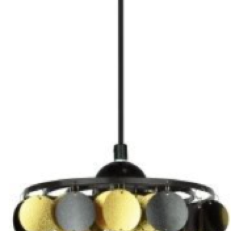 Mitea M428 Viseæa lampa 1xE27, crna + zlatna, Max 60W