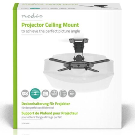 PJCM100BK univerzalni plafonski nosac za projektor, rotirajuci + tilt 90°