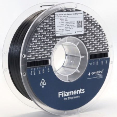 3DP-ABS1.75HY-01-BK ABS filament velike brzine za 3D stampac 1.75mm, kotur 1KG BLACK