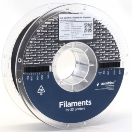 3DP-PLA1.75HY-01-BK PLA filament velike brzine za 3D stampac 1.75mm, kotur 1KG BLACK