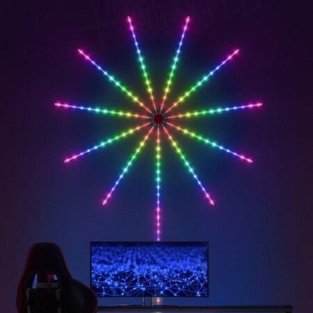RGB LED vatromet, 10x0.3m+1x1m, 94 LED, DC LVT-30/94