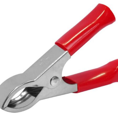 KROKODIL HVATALJKA ZA AKUMULATOR, 30A, CRVENA, 75mm VBC30/RD