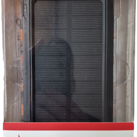 HRD-T12 ** Gembird solar power bank 12000mAh 2xUSB, 1xType-C, LED, kompas (999)