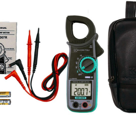 Kyoritsu Kew 2007R AC Digital Clamp Meter, True RMS, 400Hz